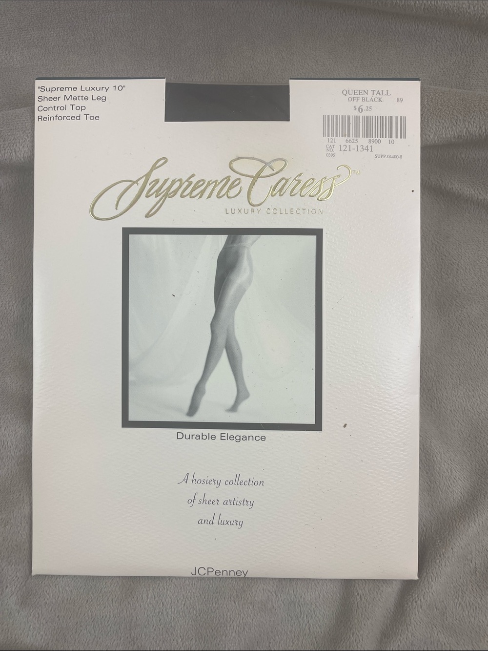 Vintage Supreme Caress Luxury Colle toon Sheer Matte Leg Pantyhose